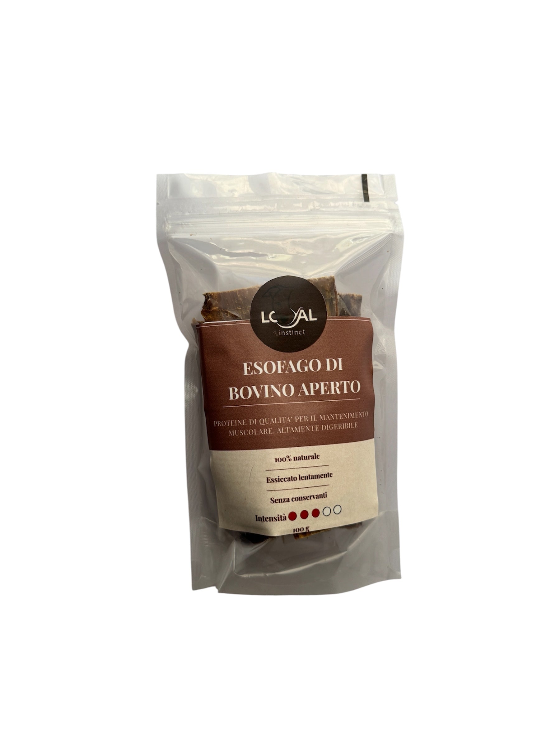 Esofago di bovino aperto - 100 gr