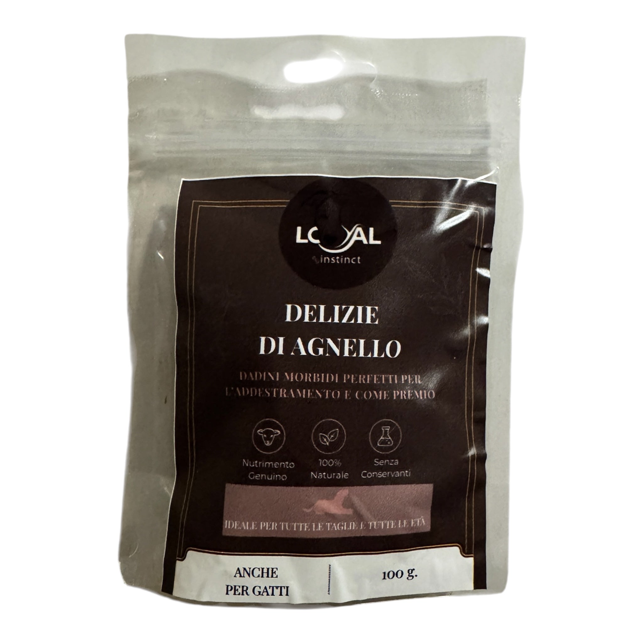 Delizie all'agnello - 100 g.